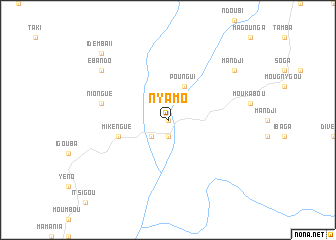 map of Nyamo
