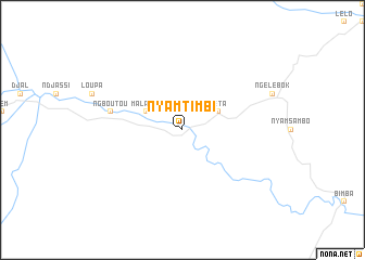 map of Nyamtimbi