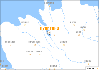 map of Nyamtowo