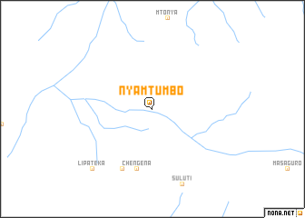 map of Nyamtumbo