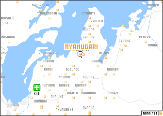 map of Nyamugari