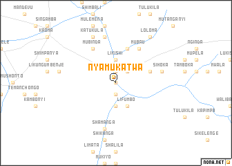 map of Nyamukatwa