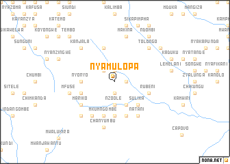 map of Nyamulopa