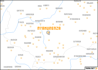 map of Nyamurenza