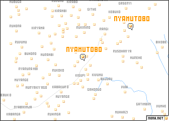 map of Nyamutobo