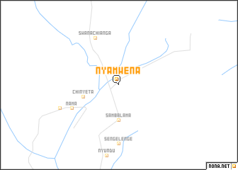 map of Nyamwena
