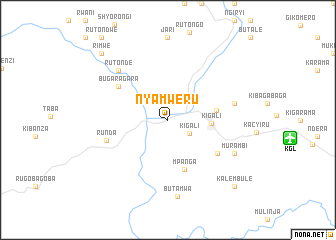 map of Nyamweru