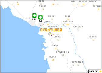 map of Nyamyumba