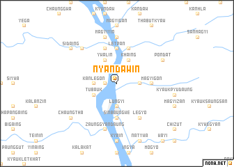 map of Nyandawin