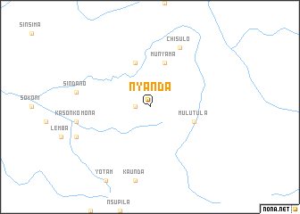 map of Nyanda