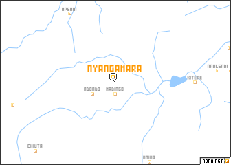 map of Nyangamara