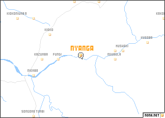 map of Nyanga