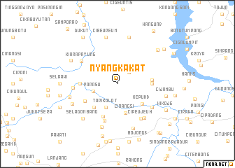 map of Nyangkakat