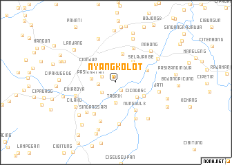 map of Nyangkolot