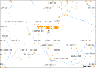 map of Nyangkowek