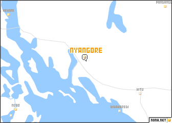 map of Nyangore