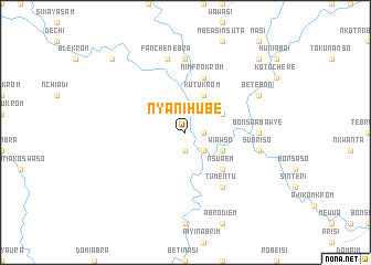 map of Nyanihube