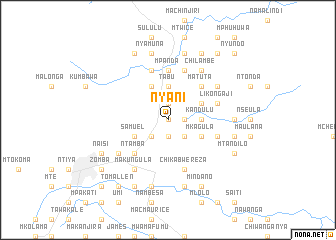 map of Nyani