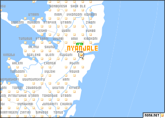 map of Nyanjale