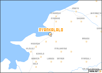 map of Nyankalalo