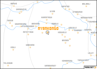 map of Nyankondo