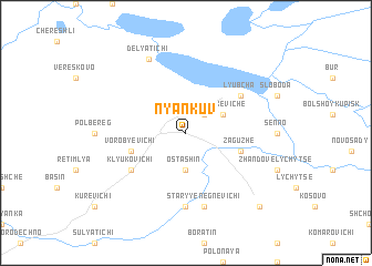 map of Nyankuv