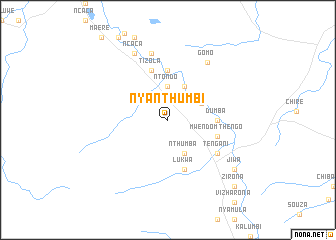 map of Nyanthumbi