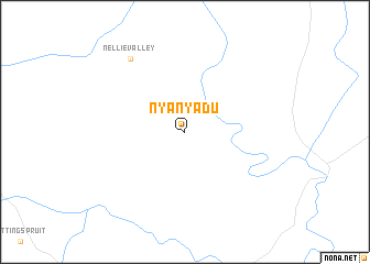 map of Nyanyadu
