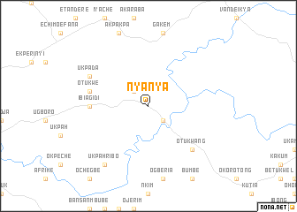 map of Nyanya