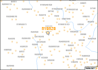 map of Nyanza