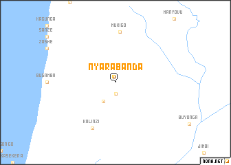 map of Nyarabanda