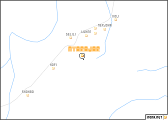 map of Nyarajar