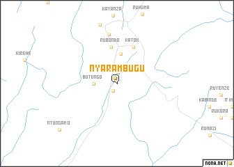 map of Nyarambugu
