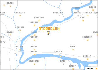 map of Nyaraolum