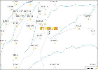 map of Nyaravur