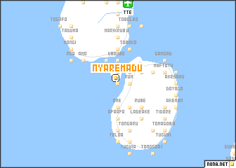 map of Nyaremadu