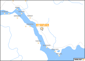 map of Nyarian