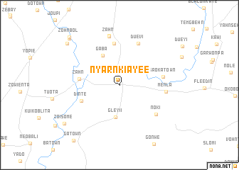 map of Nyarnkiayee