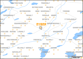 map of Nyarp