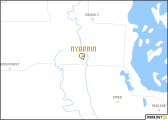 map of Nyarrin