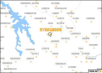 map of Nyarubara