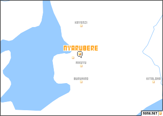 map of Nyarubere