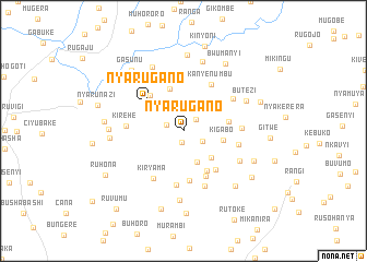 map of Nyarugano