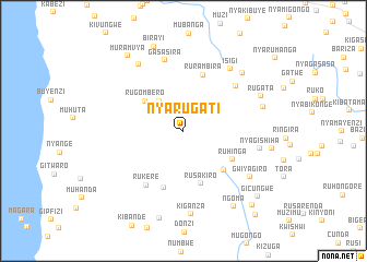 map of Nyarugati