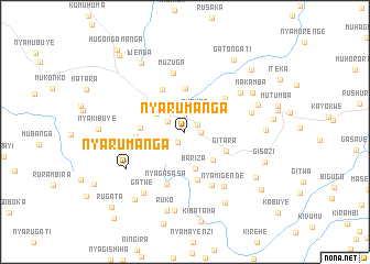 map of Nyarumanga