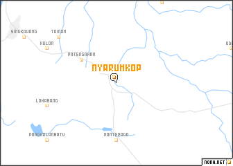 map of Nyarumkop