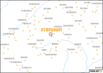 map of Nyarumuri