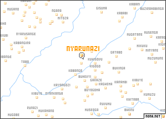 map of Nyarunazi