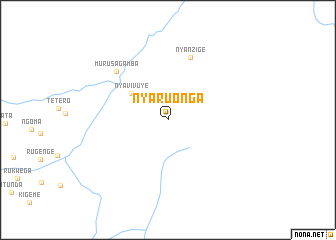 map of Nyaruonga