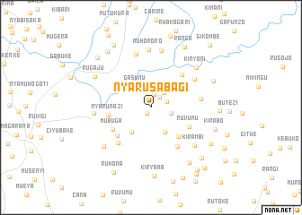 map of Nyarusabagi